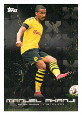 2020 Topps Borussia Dormund 4 Manuel Akanji