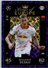 Fotbalová kartička 2024-25 Topps Match Attax EXTRA UEFA Club Competitions Kings of Europe 257.  Benjamin Šeško (RB Leipzig)