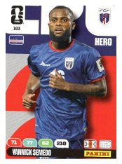fotbalová kartička World Cup 2026 Adrenalyn XL 103 Yannick Semedo (Cape Verde)