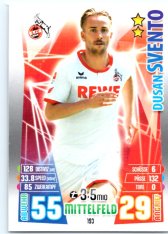 Fotbalová kartička 2015-16 Topps Match Attax Bundesliga 193 Dušan Švento FC Koln