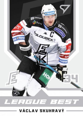 hokejová kartička 2021-22 SportZoo Tipsport Extraliga League Best 3 Václav Skuhravý HC Energie Karlovy Vary