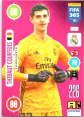 fotbalová karta Panini Adrenalyn XL FIFA 365 2021 Team Mate 69 Thibault Thibaut Real Madrid CF