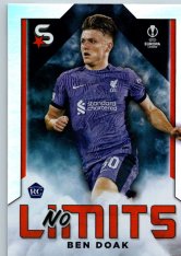 Fotbalová kartička 2023-24 Topps Superstars UEFA Club Competitions No Limits NL-10 Ben Doak (Liverpool FC) – RC
