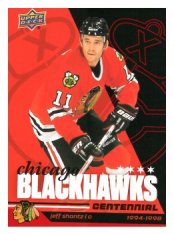 2025-26 Upper Deck Centennial Chicago Blackhawks 15 Jeff Shantz