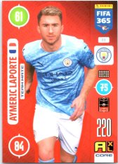 fotbalová karta Panini Adrenalyn XL FIFA 365 2021 Team Mate 68 Aymeric Laporte Manchester City