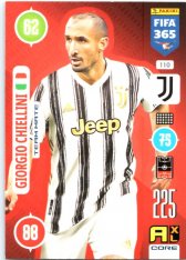 fotbalová karta Panini Adrenalyn XL FIFA 365 2021 Team Mate 110 Giorgio Chiellini Juventus