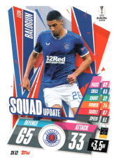 fotbalová kartička 2020-21 Topps Match Attax Champions League Extra Squad Update SU32 Leon Balogun Rangers