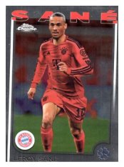 fotbalová kartička 2024-25 Topps Chrome 141 Leroy Sané, FC Bayern München