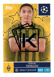 2025-26 Topps Champions League FK Kairat Almaty 508 Yerkin Tapalov