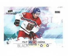 Hokejová kartička Czech Ice Hockey Team 42. Filip Zadina