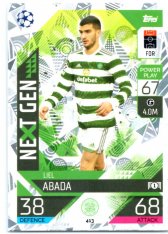 Fotbalová kartička 2022-23 Topps Match Attax UCL Next Gen 413 Liel Abada - Celtic