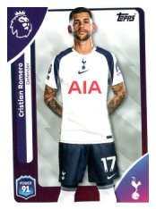 fotbalová kartička 2025-26 Topps  Premier League 257 Cristian Romero (Tottenham Hotspur)