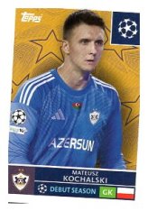 2025-26 Topps Champions League  Qarabağ FK 542 Mateusz Kochalski