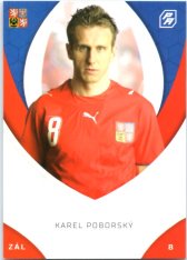 fotbalová kartička 2022 Pro Arena Repre v srdcích FAČR Portraits FA5 Karel Poborský