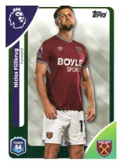 fotbalová kartička 2025-26 Topps  Premier League 282 Niclas Füllkrug (West Ham United)