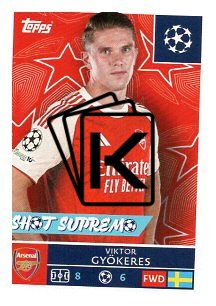 2025-26 Topps Champions League Arsenal FC 67 Viktor Gyökeres