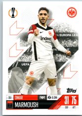 fotbalová kartička 2024-25 Topps Match Attax UEFA Club Competitions 251 Omar Marmoush (Eintracht Frankfurt)
