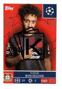 2025-26 Topps Champions League Bayer 04 Leverkusen 138 Eliesse Ben Seghir