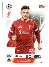 fotbalová kartička 2025-26 Topps Match Attax UCC 15 Andy Robertson (Liverpool)
