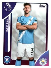 fotbalová kartička 2025-26 Topps  Premier League 183 Rúben Dias (Manchester City)