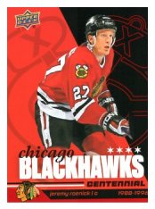 2025-26 Upper Deck Centennial Chicago Blackhawks 86 Jeremy Roenick