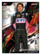 2024 Topps Finest F1 Common 66 Nikola Tsolov – F3 – ART Grand Prix