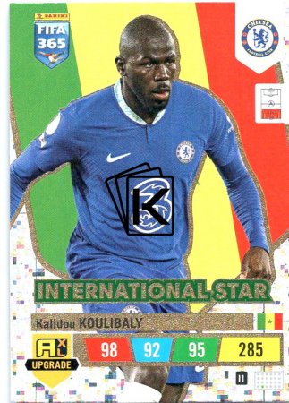 Panini Adrenalyn XL FIFA 365 2023 International Stars Kalidou Koulibaly Chelsea FC
