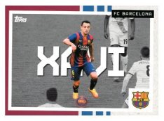 fotbalová kartička 2025-26 Topps Team set FC Barcelona We want the ball 49 Xavi Hernández