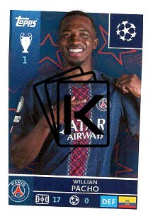 2025-26 Topps Champions League   Paris Saint-Germain 357 Willian Pacho