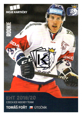 2019-20 Czech Ice Hockey Team 3 Tomáš Fořt