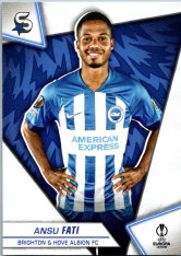 Fotbalová kartička 2023-24 Topps Superstars UEFA Club Competitions 38 Ansu Fati (Brighton & Hove Albion)