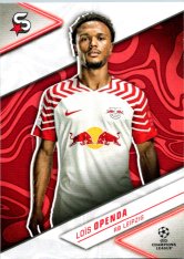 Fotbalová kartička 2023-24 Topps Superstars UEFA Club Competitions 132 Loïs Openda (RB Leipzig)