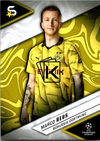 Fotbalová kartička 2023-24 Topps Superstars UEFA Club Competitions 28 Marco Reus (Borussia Dortmund)