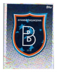 2020-21 Topps Champions League samolepka IST1 Logo İstanbul Başakşehir FK