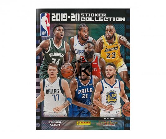 2019-2020 Panini NBA Album na samolepky