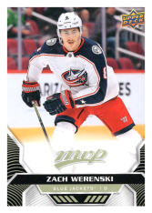 2020-21 UD MVP 95 Zach Werenski - Columbus Blue Jackets