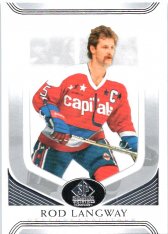 Hokejová karta 2020-21 Upper Deck SP Legends Signature Edition 163 Rod Langway - Washington Capitals