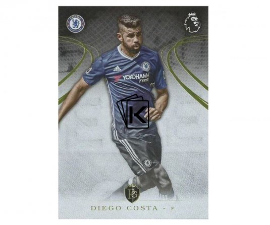 2016 Topps Gold Premier League 23 Diego Costa Chelsea FC