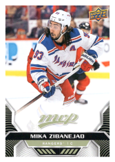 2020-21 UD MVP 64 Mika Zibanejad - New York Rangers
