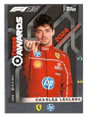 2025 Topps Turbo Attax F1 Scuderia Ferrari Topps Awards  283 Charles Leclerc