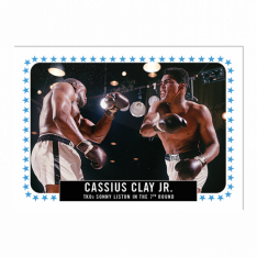 Sběratelská Kartička 2021 Topps MUHAMMAD ALI - The People's Champ 8 Cassius Clay Jr.