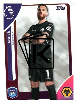 fotbalová kartička 2025-26 Topps  Premier League 290 José Sá (Wolverhampton Wanderers)