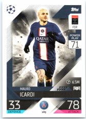 Fotbalová kartička 2022-23 Topps Match Attax UCL189 Mauro Icardi PSG