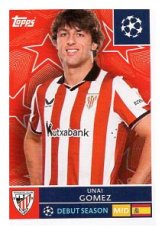 2025-26 Topps Champions League AC Bilbao 109 Unai Gómez