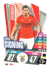 fotbalová kartička 2020-21 Topps Match Attax Champions League SS15 Jan Vertonghen SL Benfica