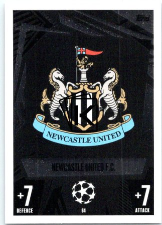 Fotbalová kartička 2023-24 Topps Match Attax UEFA Club Competitions 64 Newcastle United