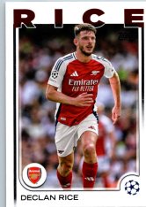fotbalová kartička 2024-25 Topps UEFA Club Competitions Flagship 53 Declan Rice Arsenal FC