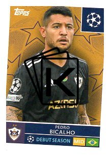 2025-26 Topps Champions League  Qarabağ FK 546 Pedro Bicalho - Master