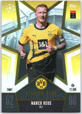 Fotbalová kartička 2023-24 Topps Match Attax UEFA Club Competitions Stadium Star Limited Edition SS7 Marco Reus Borussia Dortmund