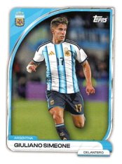 fotbalová kartička 2026 Topps 16 Giuliano Simeone (Argentina)